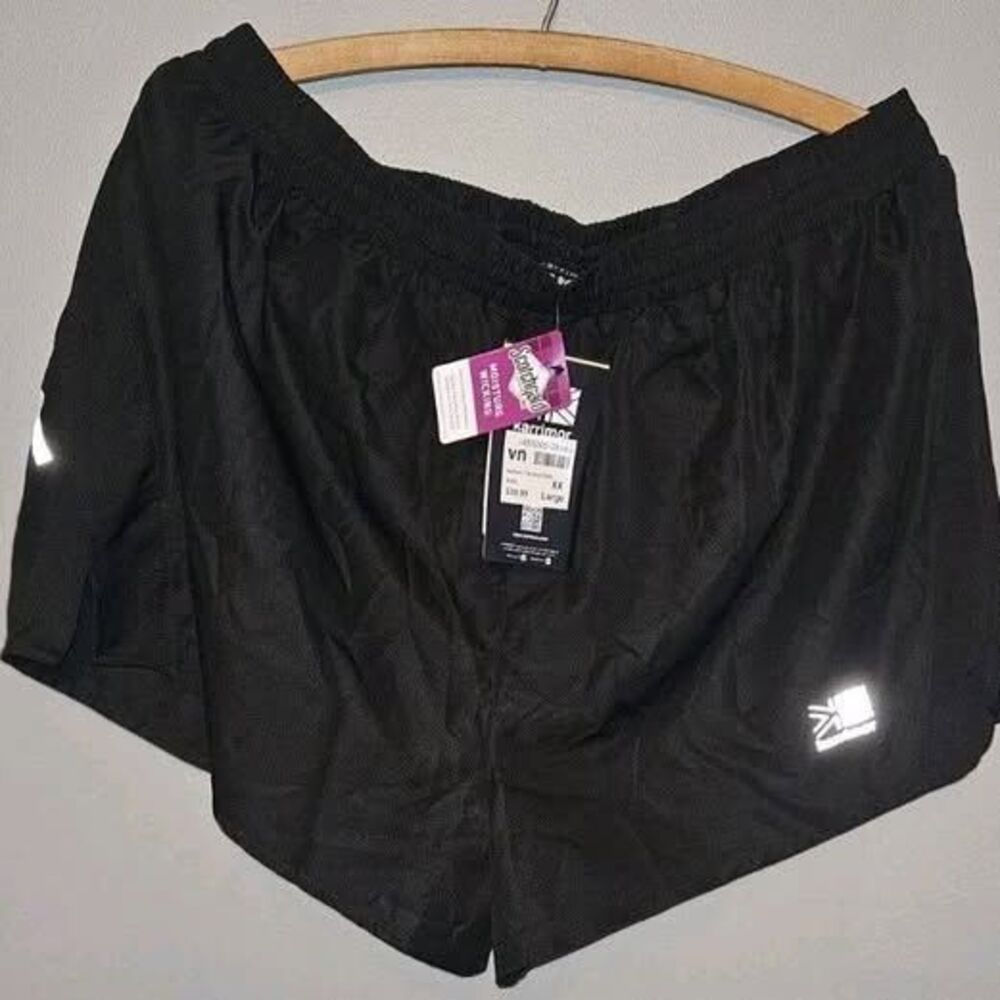Karrimor Shorts Performance Activewear Elastic Waist Zip Pockets Size XL NWT